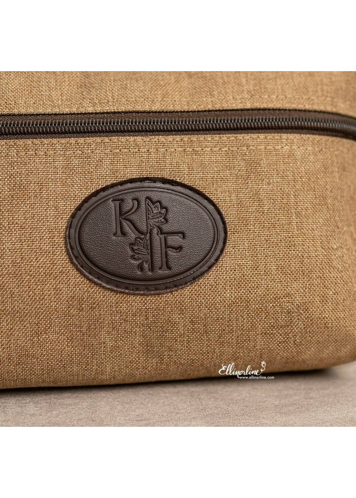 Denim Pouch with Handle